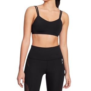 Lululemon X Peloton Like‎ a Cloud Black Sports Bra Size 12